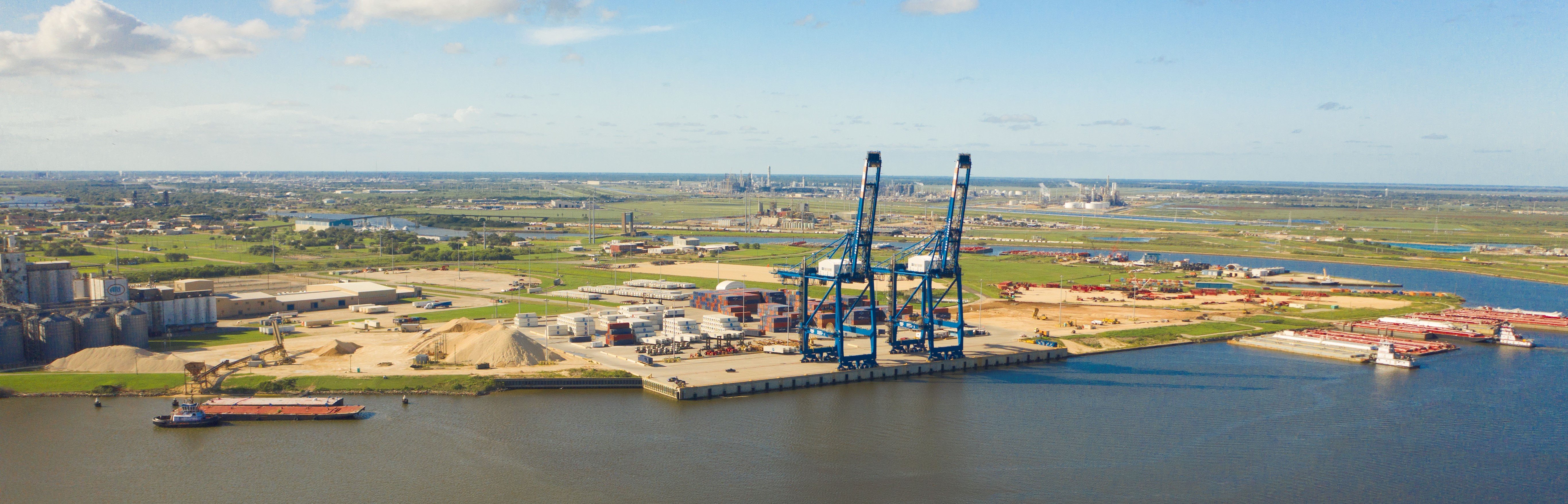 Port Freeport Ports in Texas East End